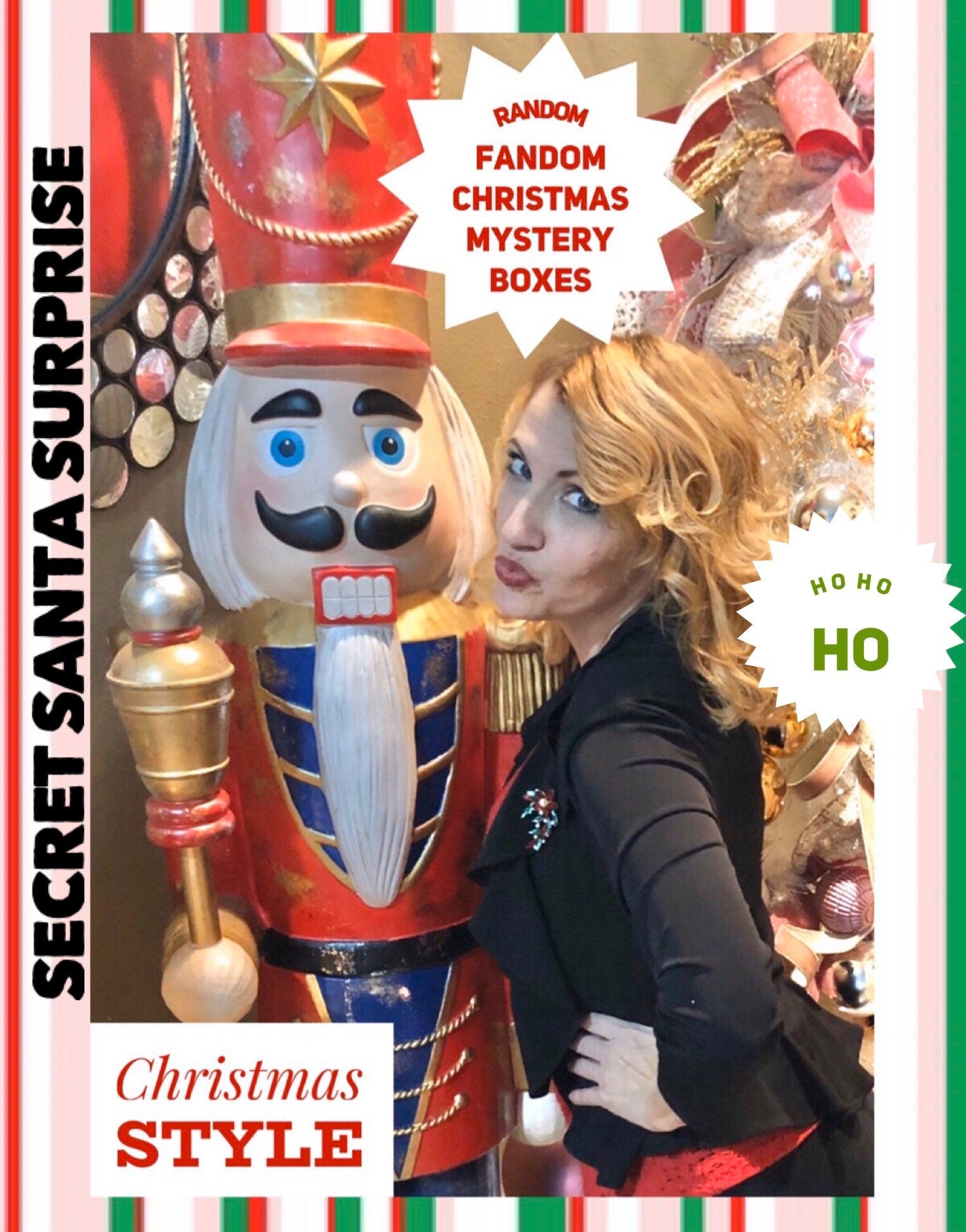 CHRISTMAS Random Box, Mystery Box, Wreath Supplies, BOX #6