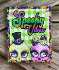 Spooky Vibes, Halloween Sign, Halloween Decor, Halloween Wall Art