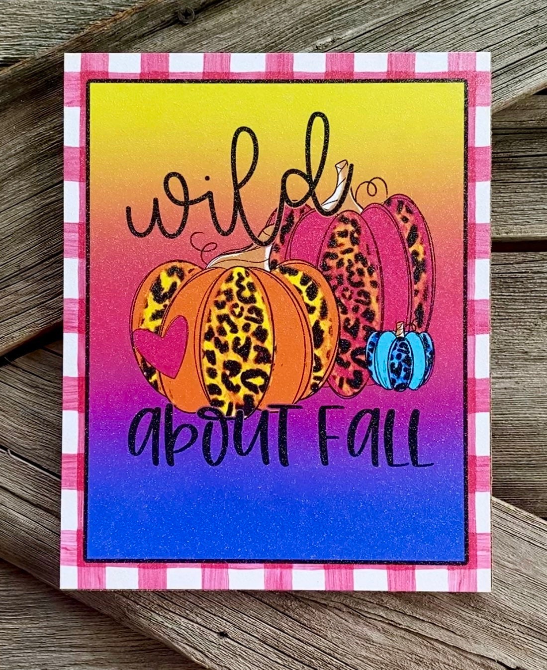 Wild About Fall, Autumn Sign, Autumn Decor, Autumn Wall Art