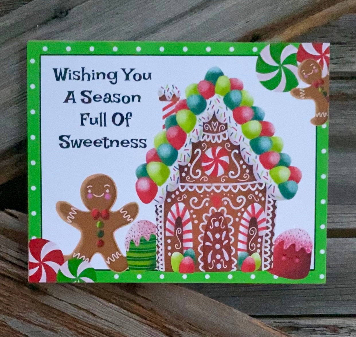 Wishing You A Season Full Of Sweetness, Christmas Sign, Christmas Decor, Christmas Wall Art