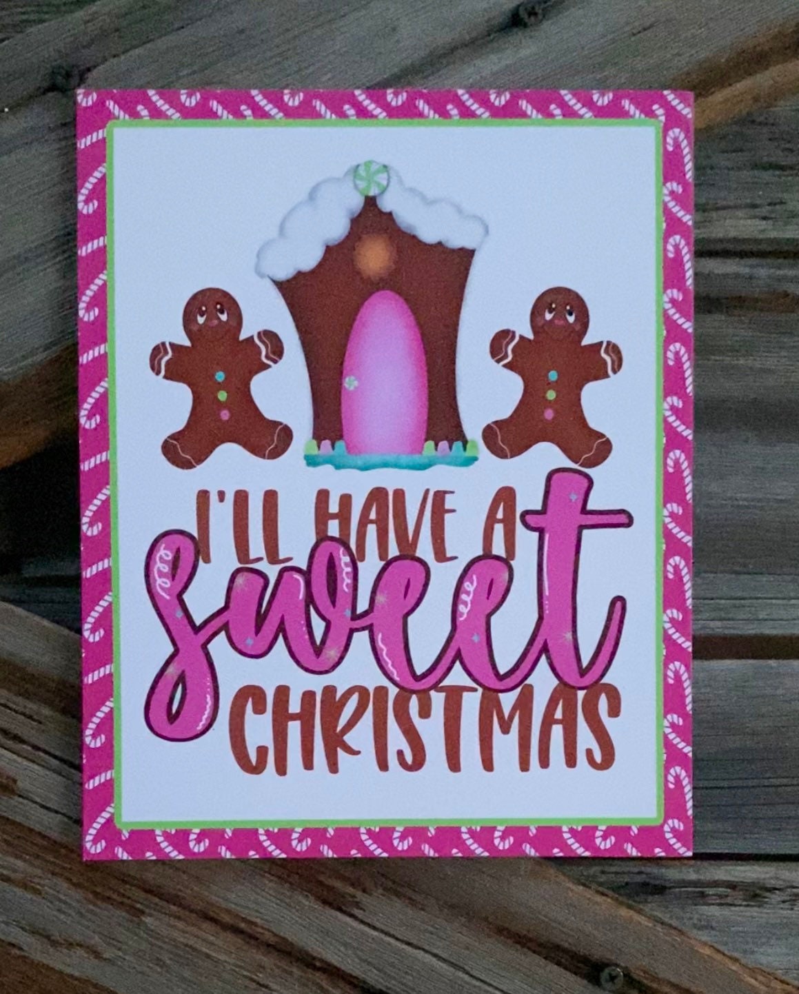 I’ll Have A Sweet Christmas , Christmas Sign, Christmas Decor, Christmas Wall Art