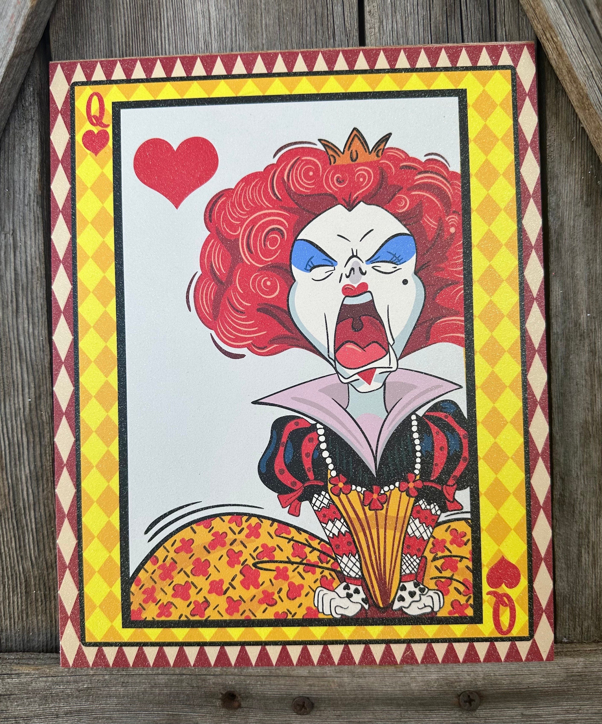 Funny Heart Queen, Everyday Sign, Motivational Decor, Motivational Wall Art