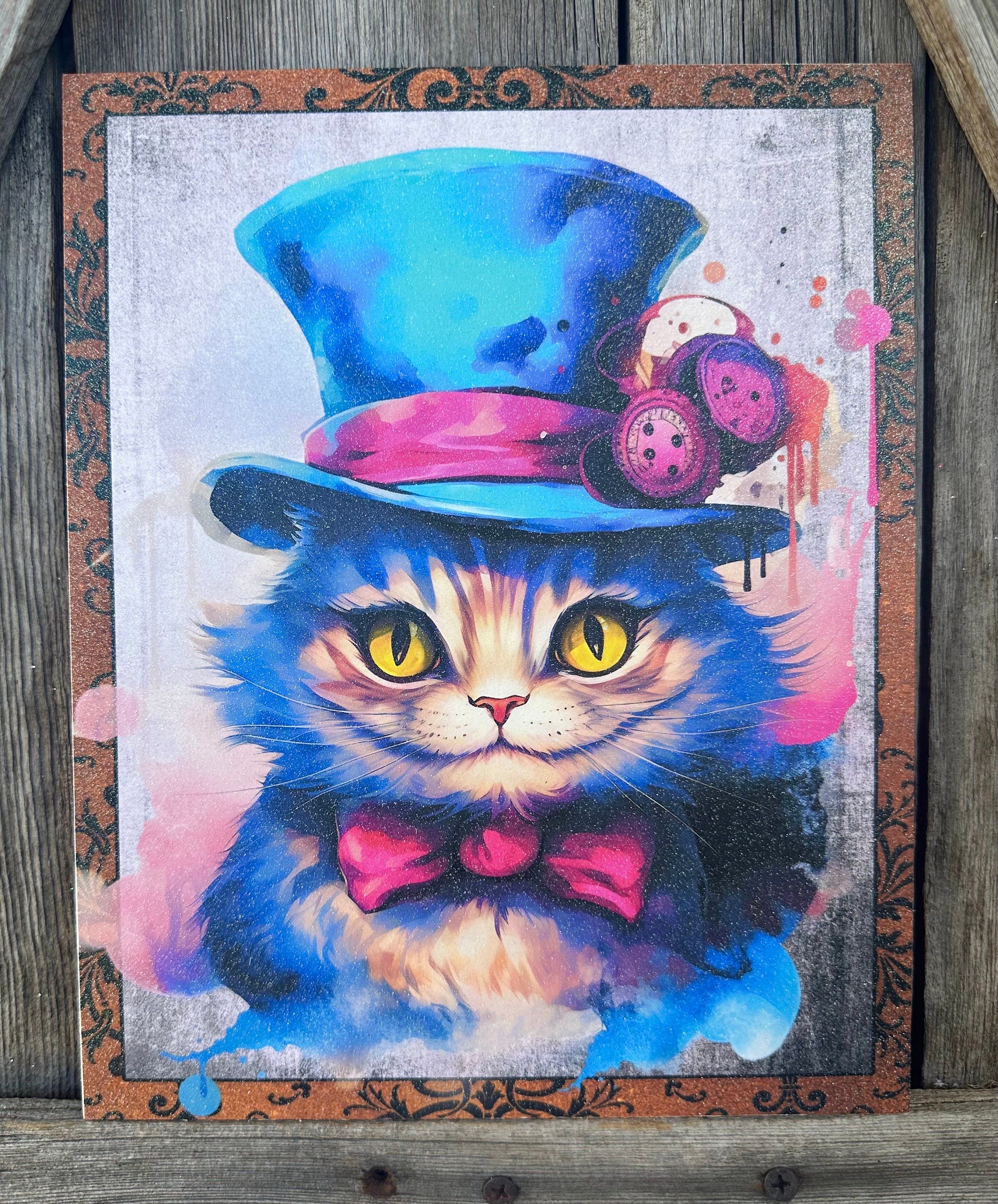 Cheshire Cat, Everyday Sign, Motivational Decor, Motivational Wall Art