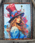 Alice with Hat, Everyday Sign, Motivational Decor, Motivational Wall Art
