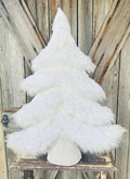 Snowy White Christmas Tree 17 Inches