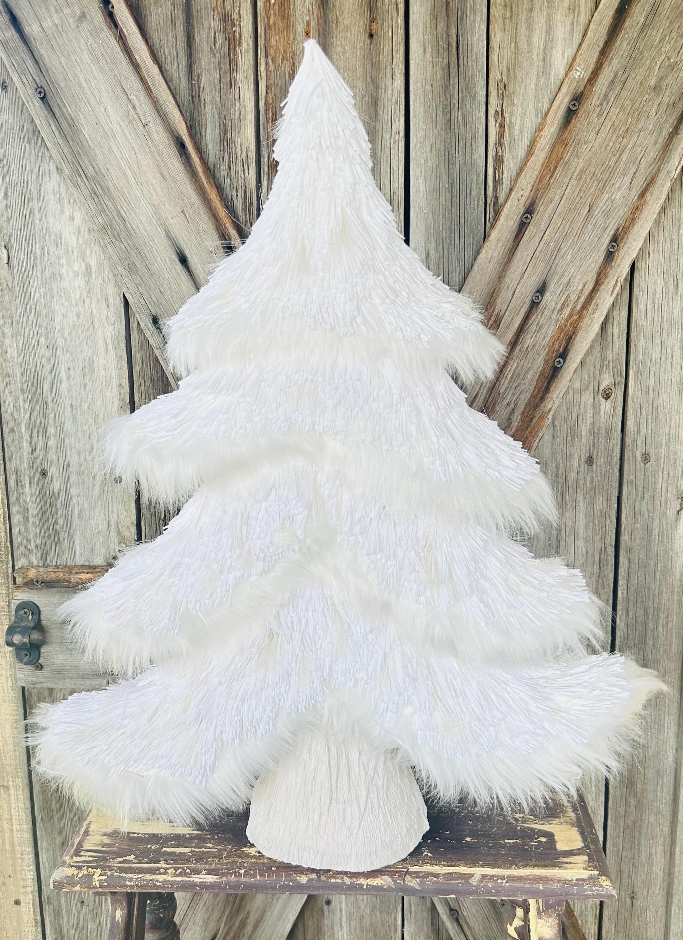 Snowy White Christmas Tree 17 Inches