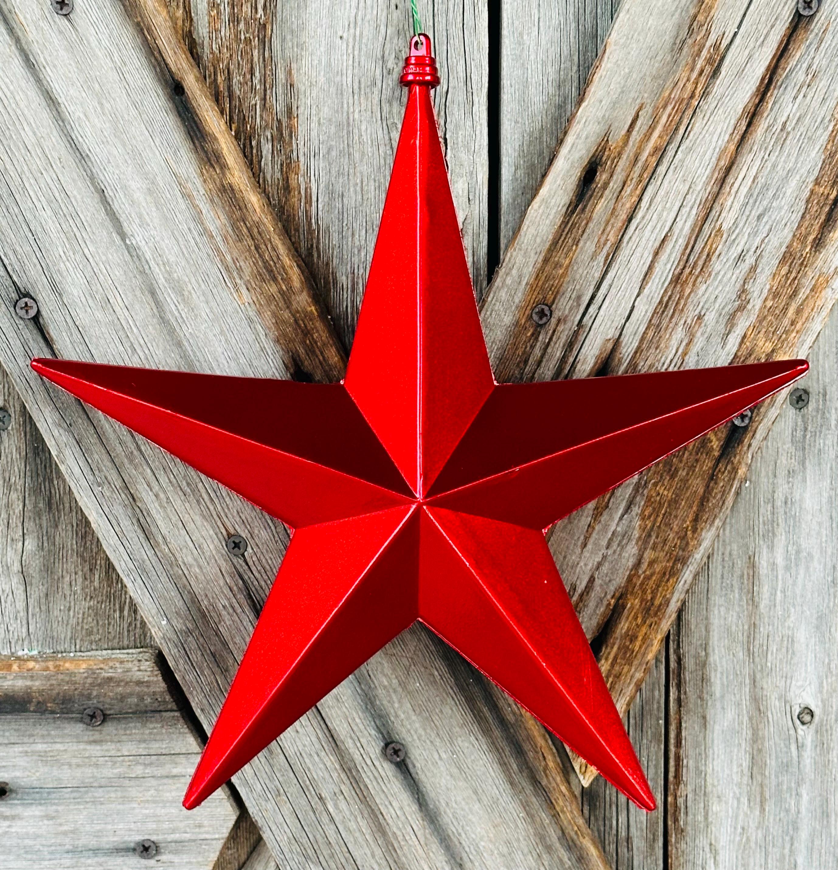 Red Shining Star 12 Inches