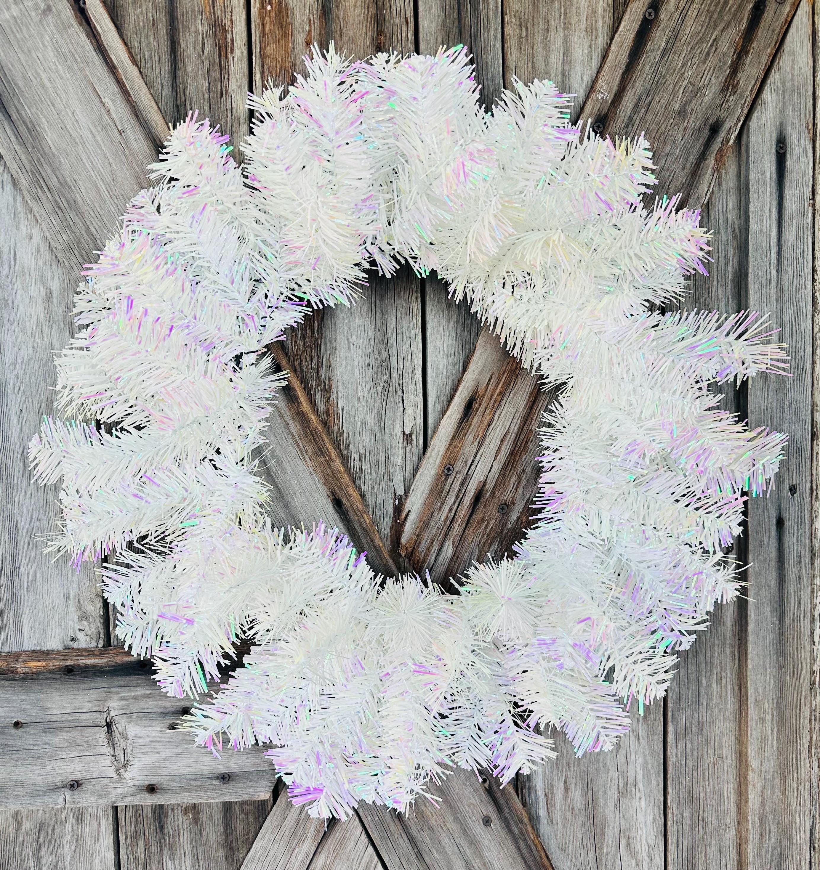 Iridescent Wreath Form 24 Inches