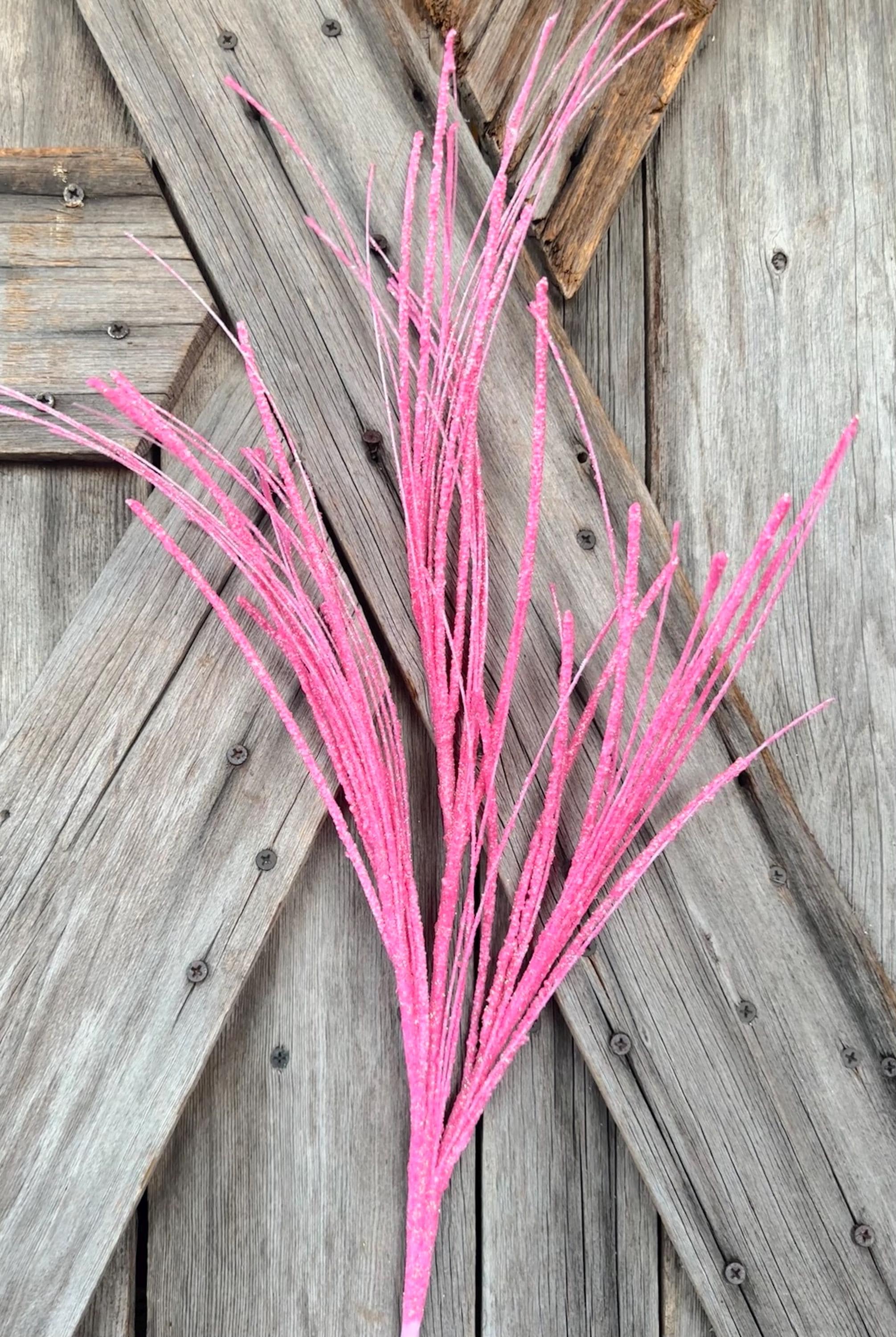 Pink Glitter Wispy Spray