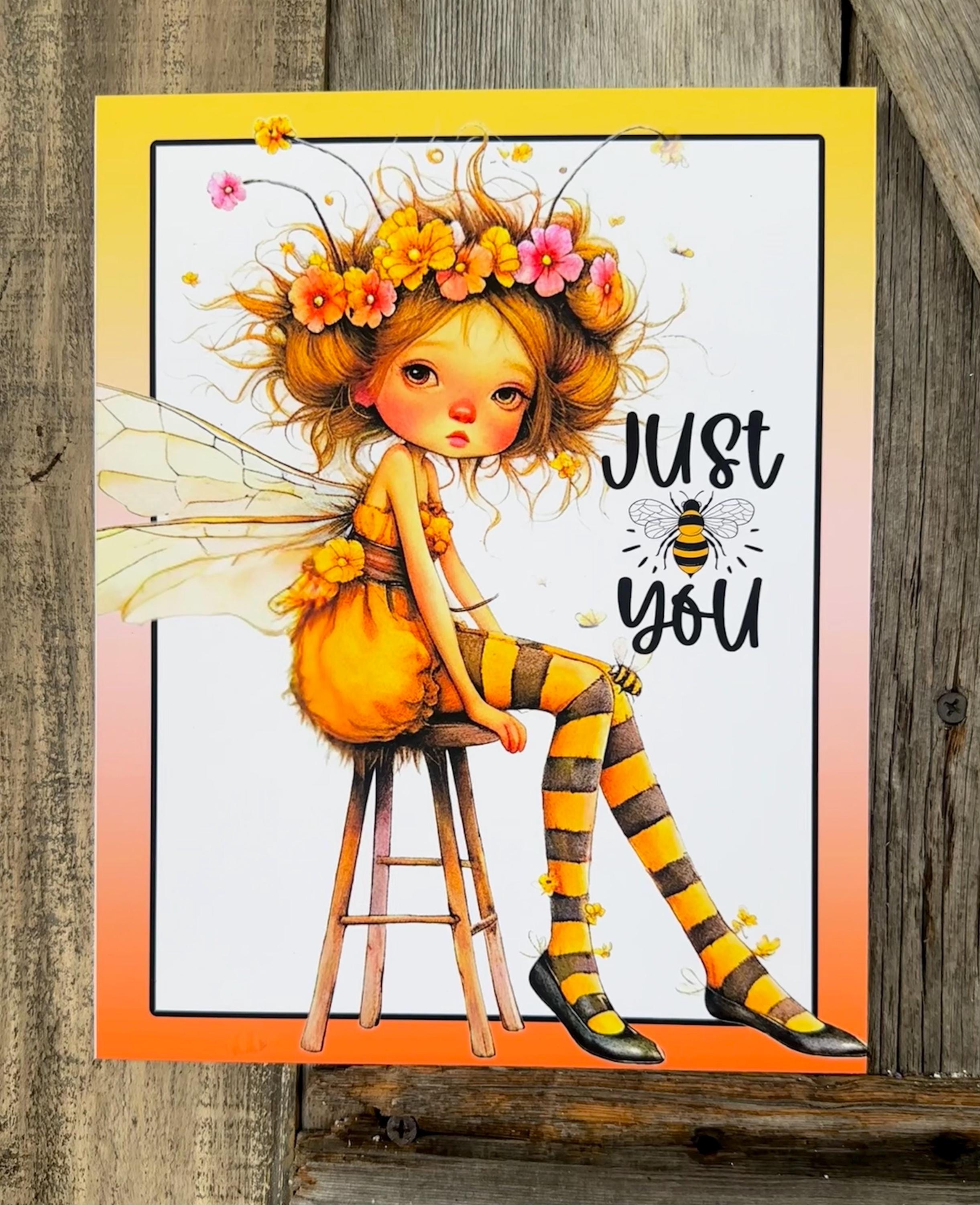 Just Bee You, Everyday Sign, Motivational Decor, Motivational Wall Art