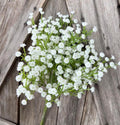 White Gypso Spray Bundle , Wreath Supply, Floral