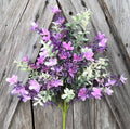 Lilac Wildflower Bush 46, Wreath Supply, Floral