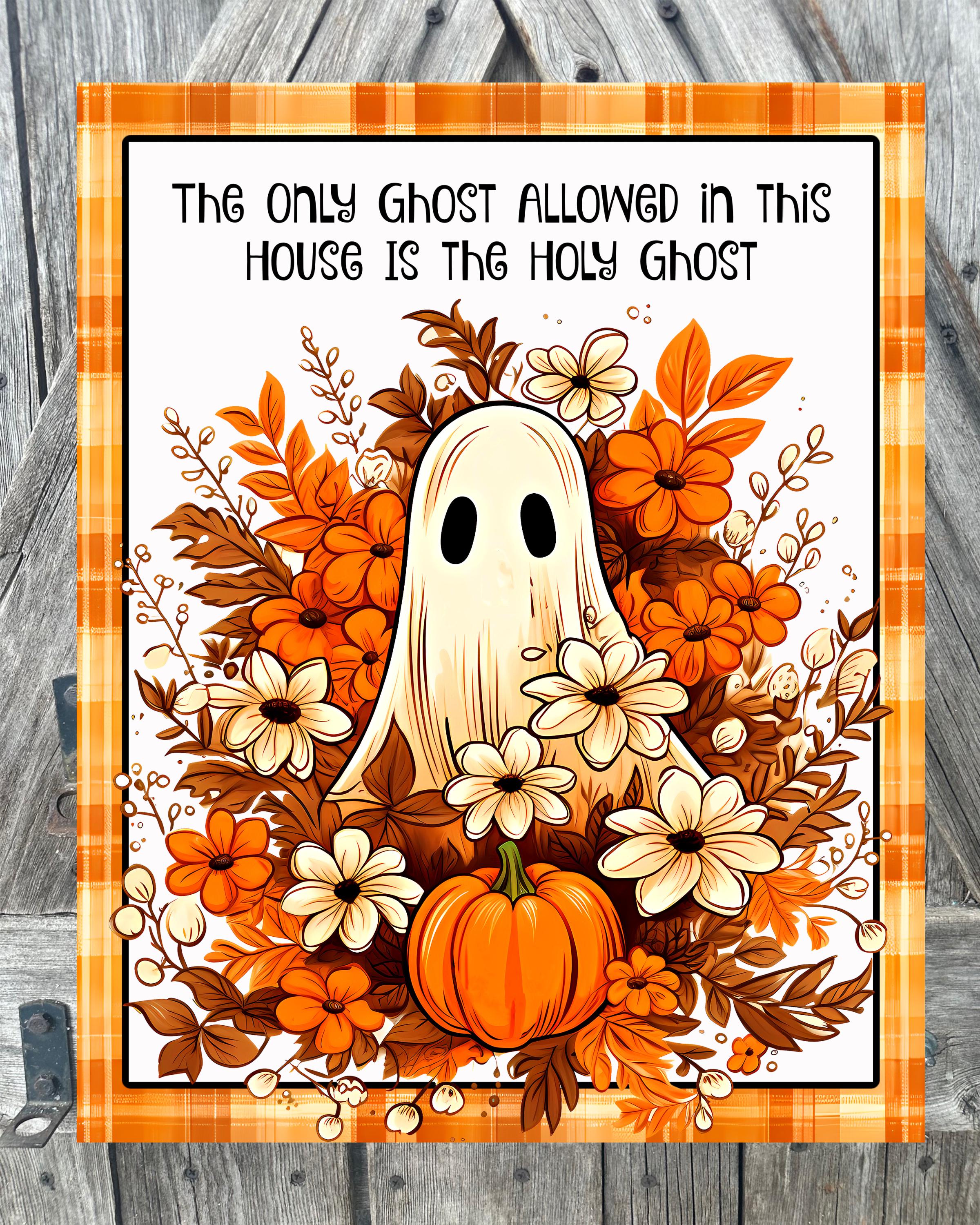 Holy Ghost Sign, Autumn Sign, Autumn Decor, Autumn Wall Art