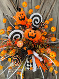 Halloween Centerpiece, Halloween Arrangement, Pumpkin Centerpiece, Pumpkin Arrangement, Floral Arrangement