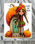 Bless Our Home, Autumn Sign, Autumn Decor, Autumn Wall Art