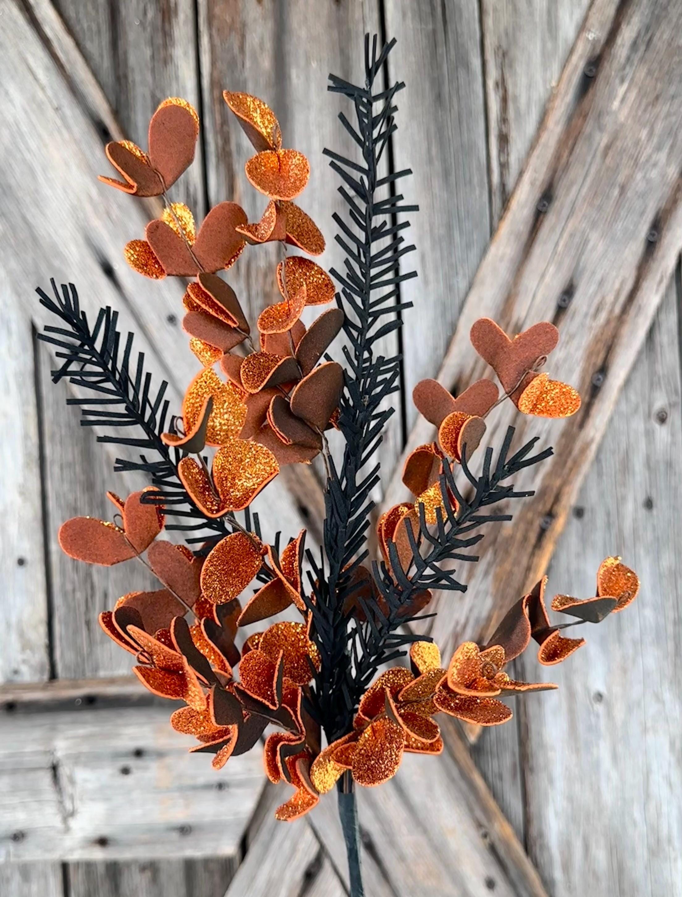 Spooky Mixed Soft Touch Spray , Wreath Supply, Floral