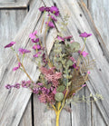 Purple Mixed Fall Filler Spray , Wreath Supply, Floral