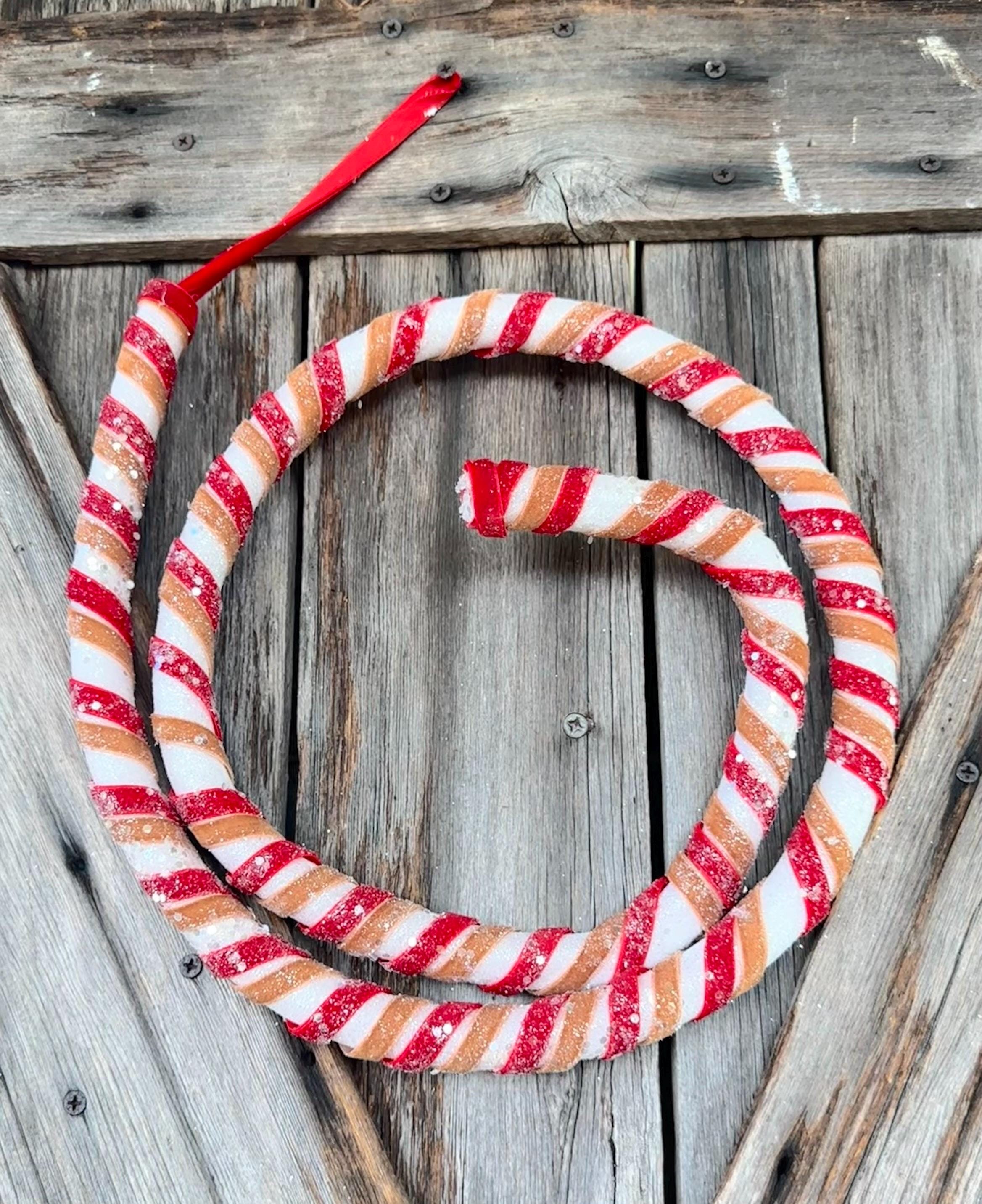 Gingerbread Tube Garland, 5 Feet