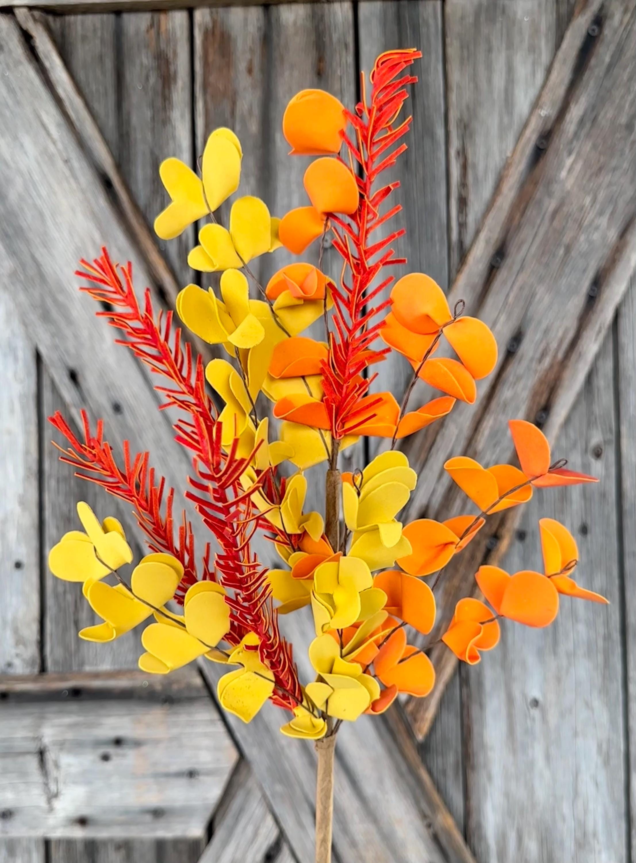 Fall Mixed Soft Touch Spray , Wreath Supply, Floral