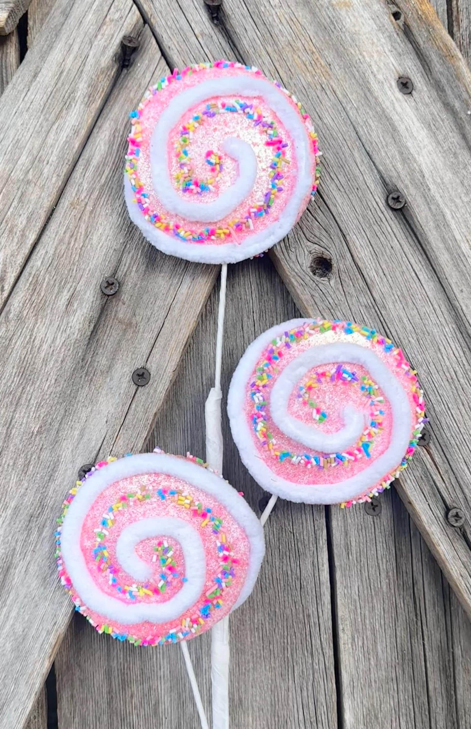 Pink Sprinkle Lollipop Spray