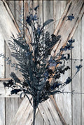 Black 60919 Spray , Wreath Supply, Floral