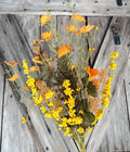 Yellow Mixed Fall Filler Spray , Wreath Supply, Floral