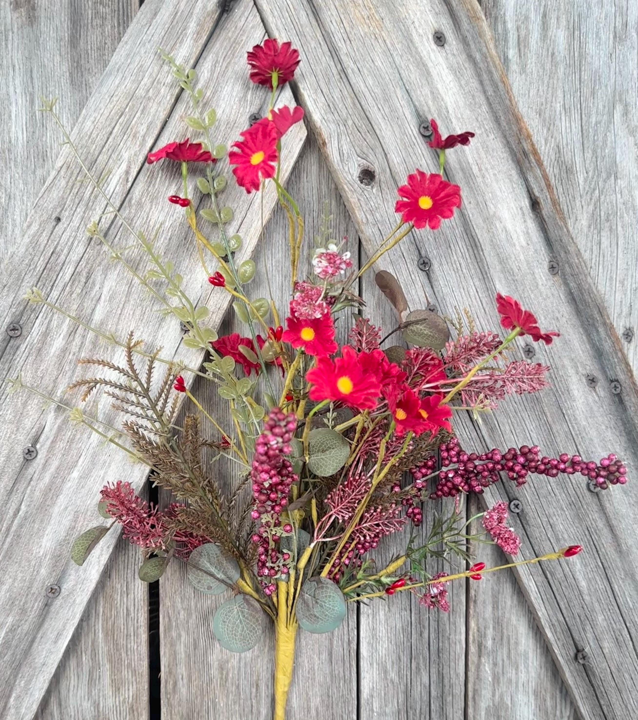 Beauty Mixed Fall Filler Spray , Wreath Supply, Floral