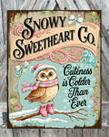 Cuteness is Colder Than Ever, Christmas Sign, Christmas Decor, Christmas Wall Art