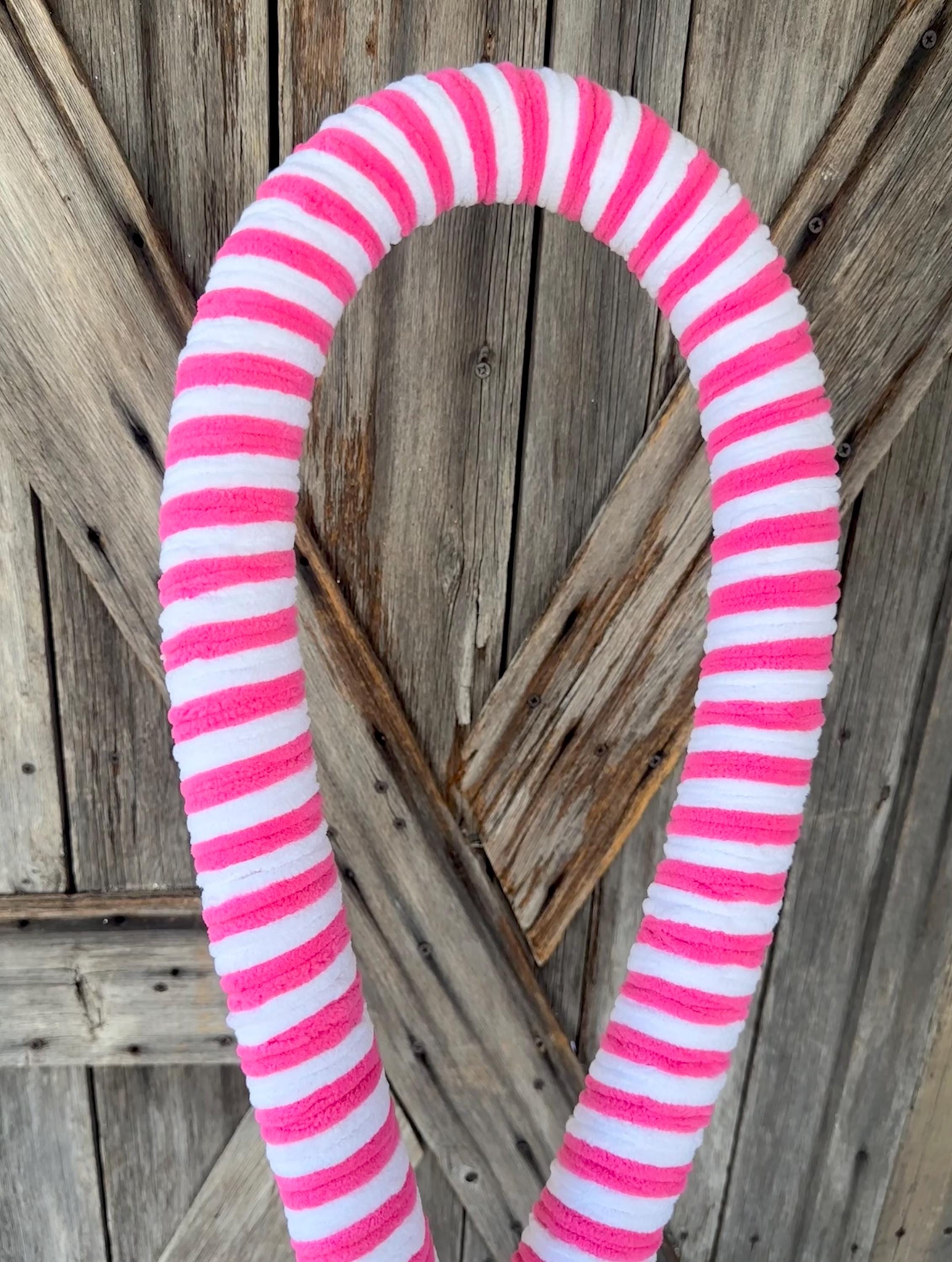 Pink White Garland 47 Inches