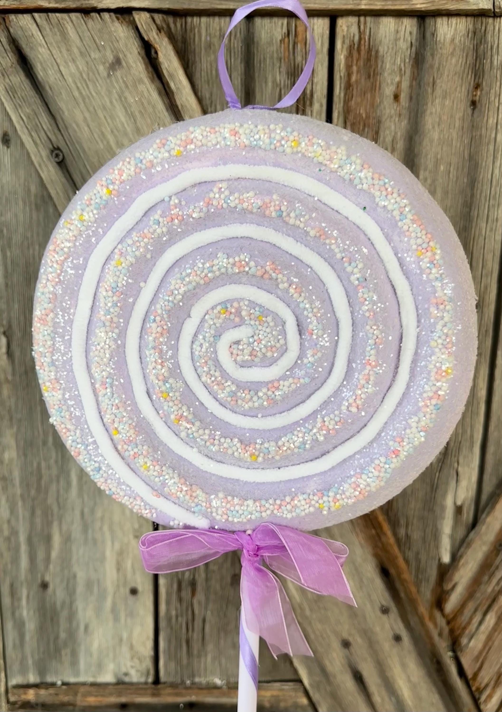 Lavender Lollipop, 20 Inches