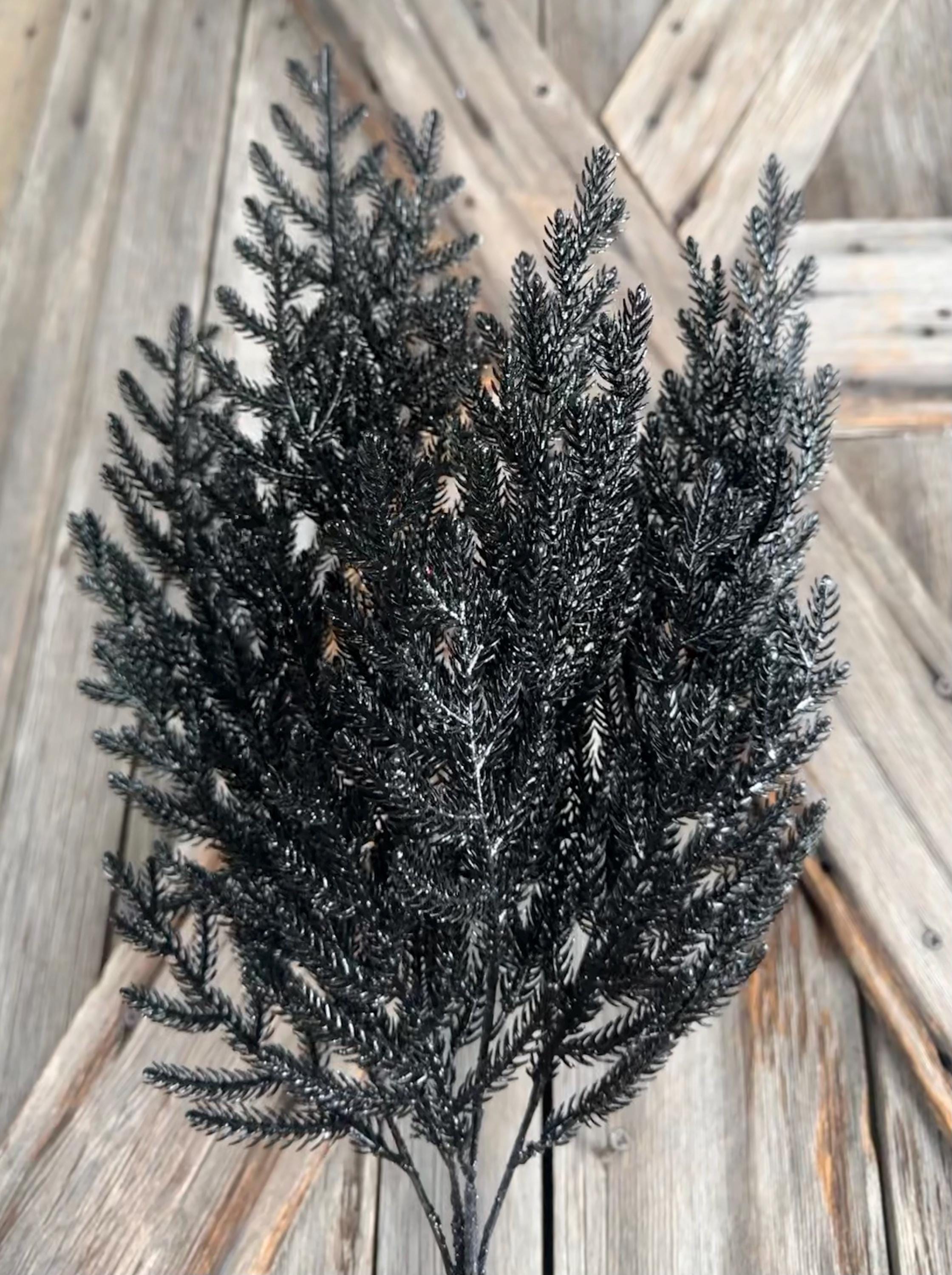 Black Pine Filler Bush , Wreath Supply, Floral