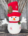 Snowman with Top Hat, 18 Inches