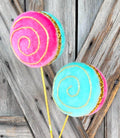 Pink Mint Gold Macaroon Spray
