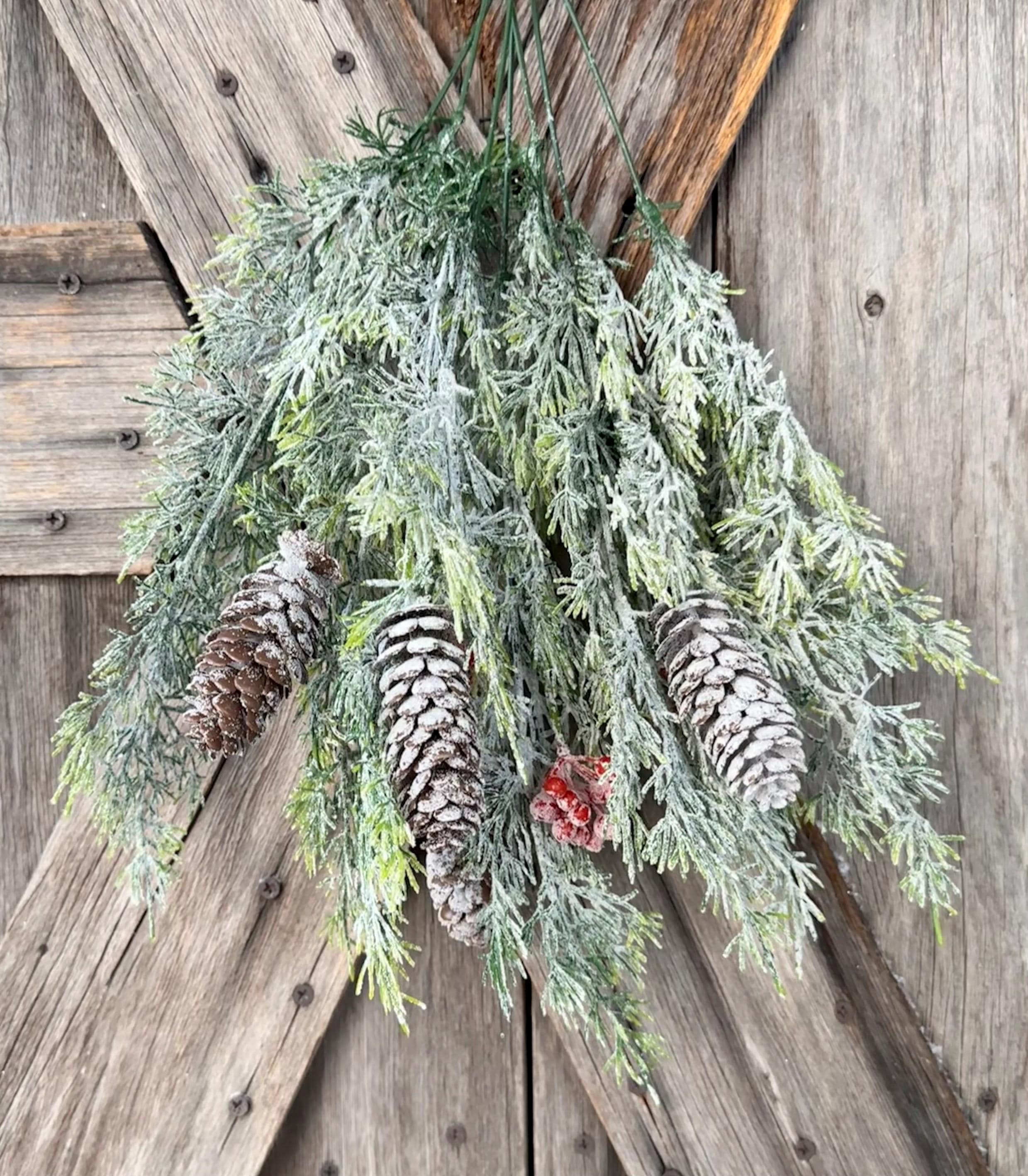 Snowy Pinecone Berry Bush