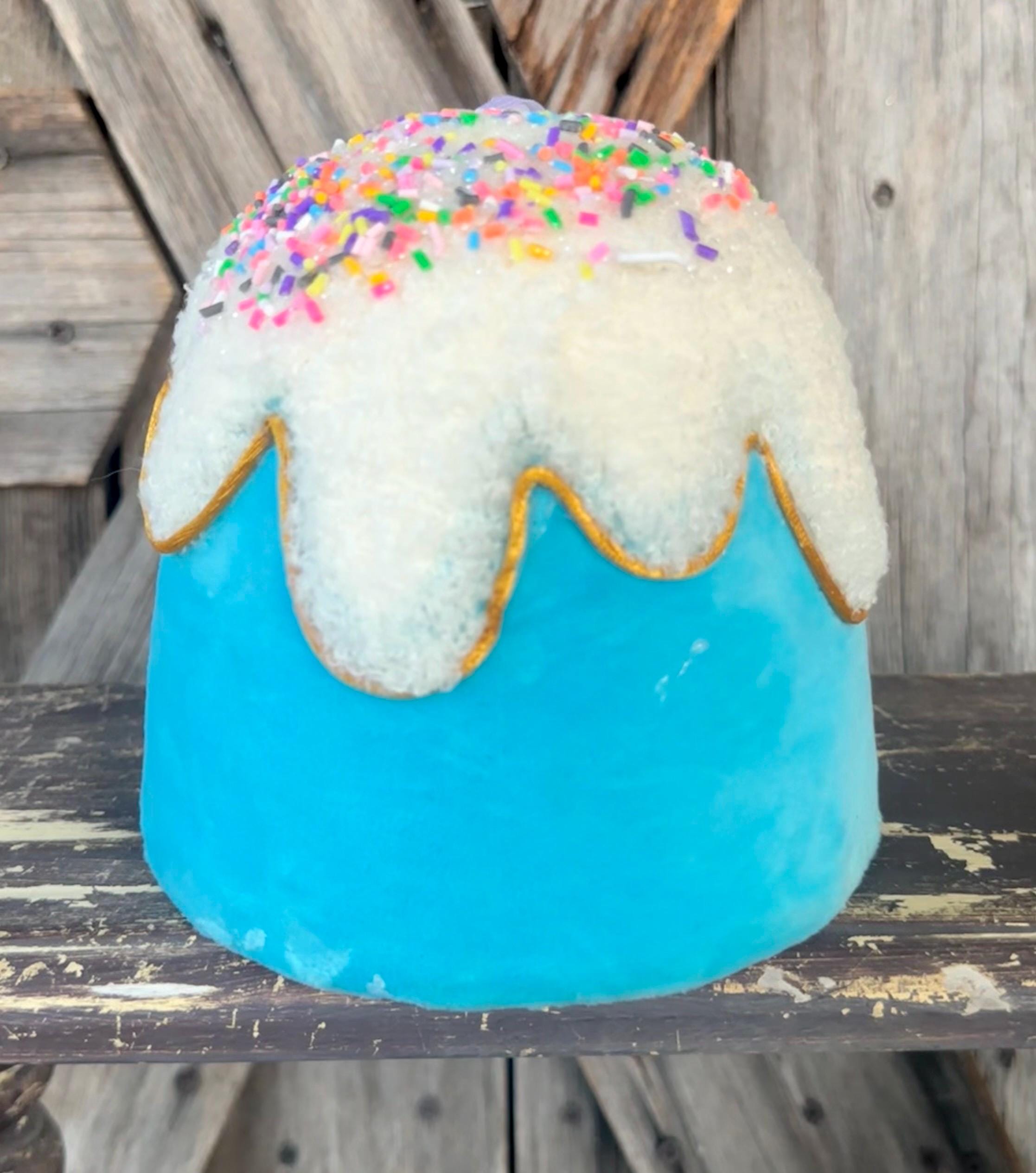 Blue Gumdrop, 6 Inches