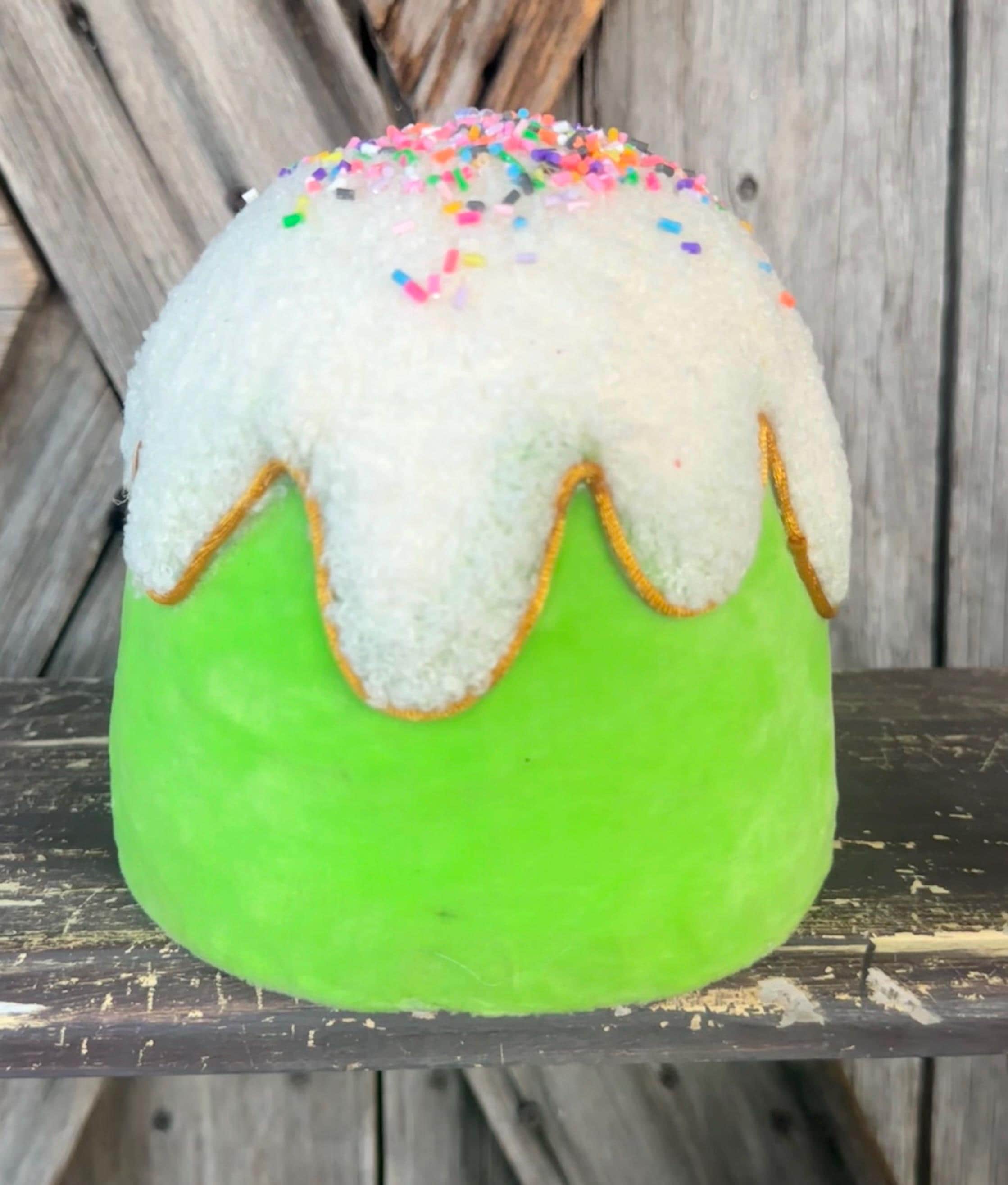 Green Gumdrop, 6 Inches