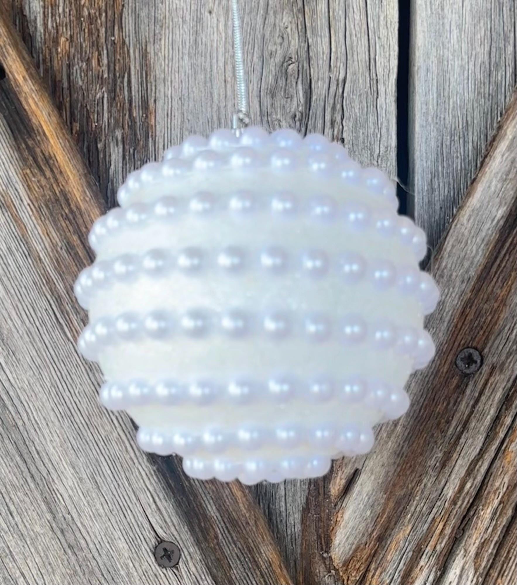 Pearled 4 Inch Shatterproof