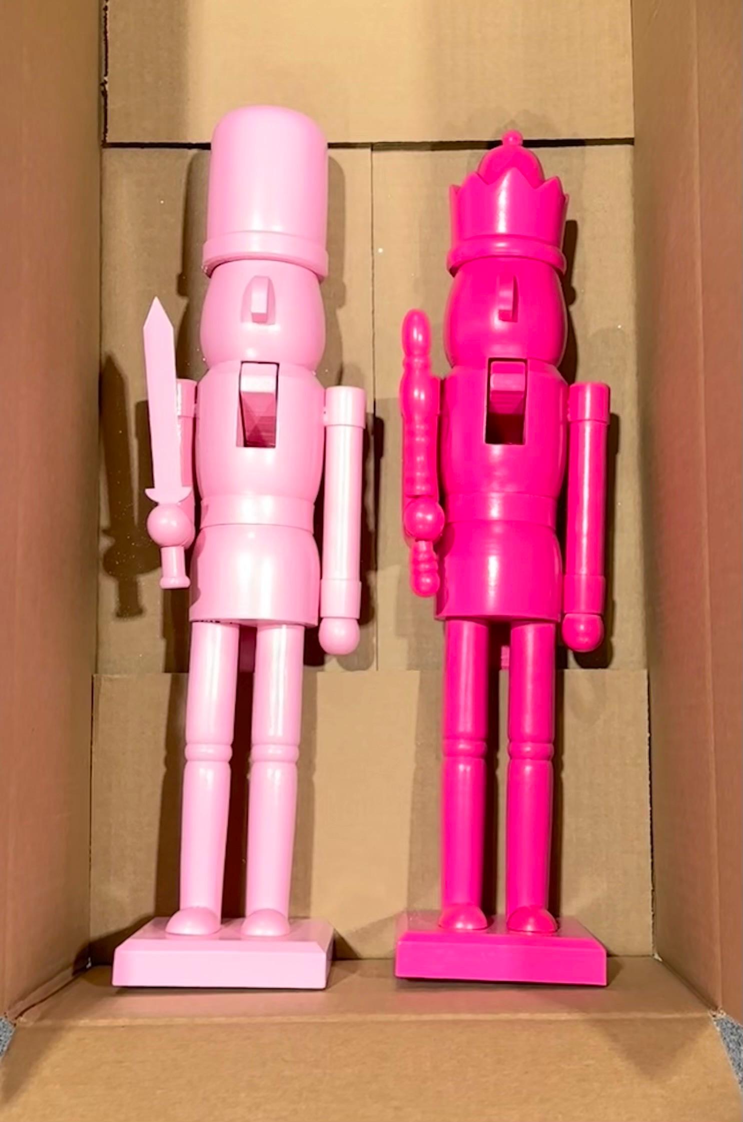 Box of 2 New RAZ Nutcrackers, Warehouse Sale