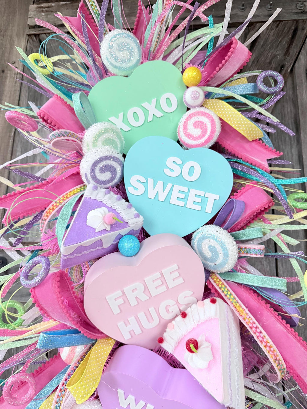 Valentine Wreath, Valentine Decor, Valentine Door, Love Wreath, Love Decor, Heart Decor, Heart Wreath