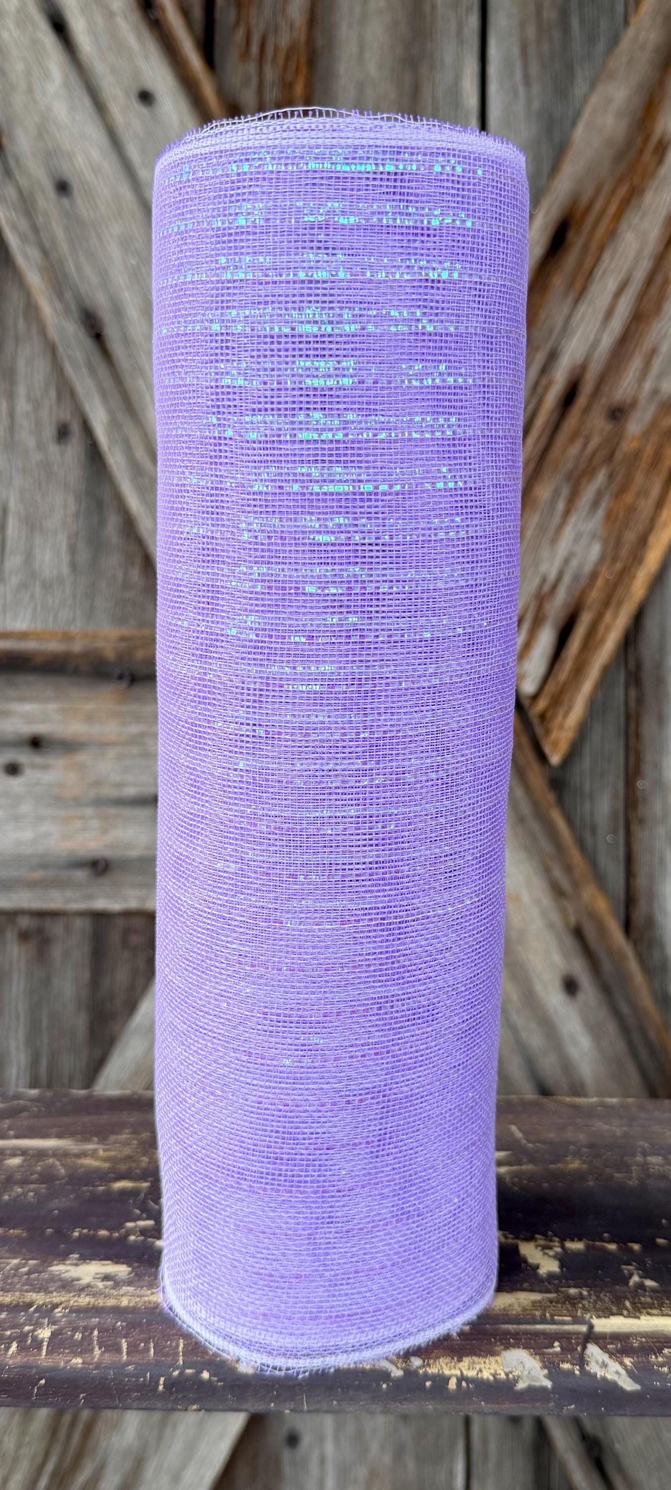 10 Yards, Fine Weave Pastel Lavender Mesh