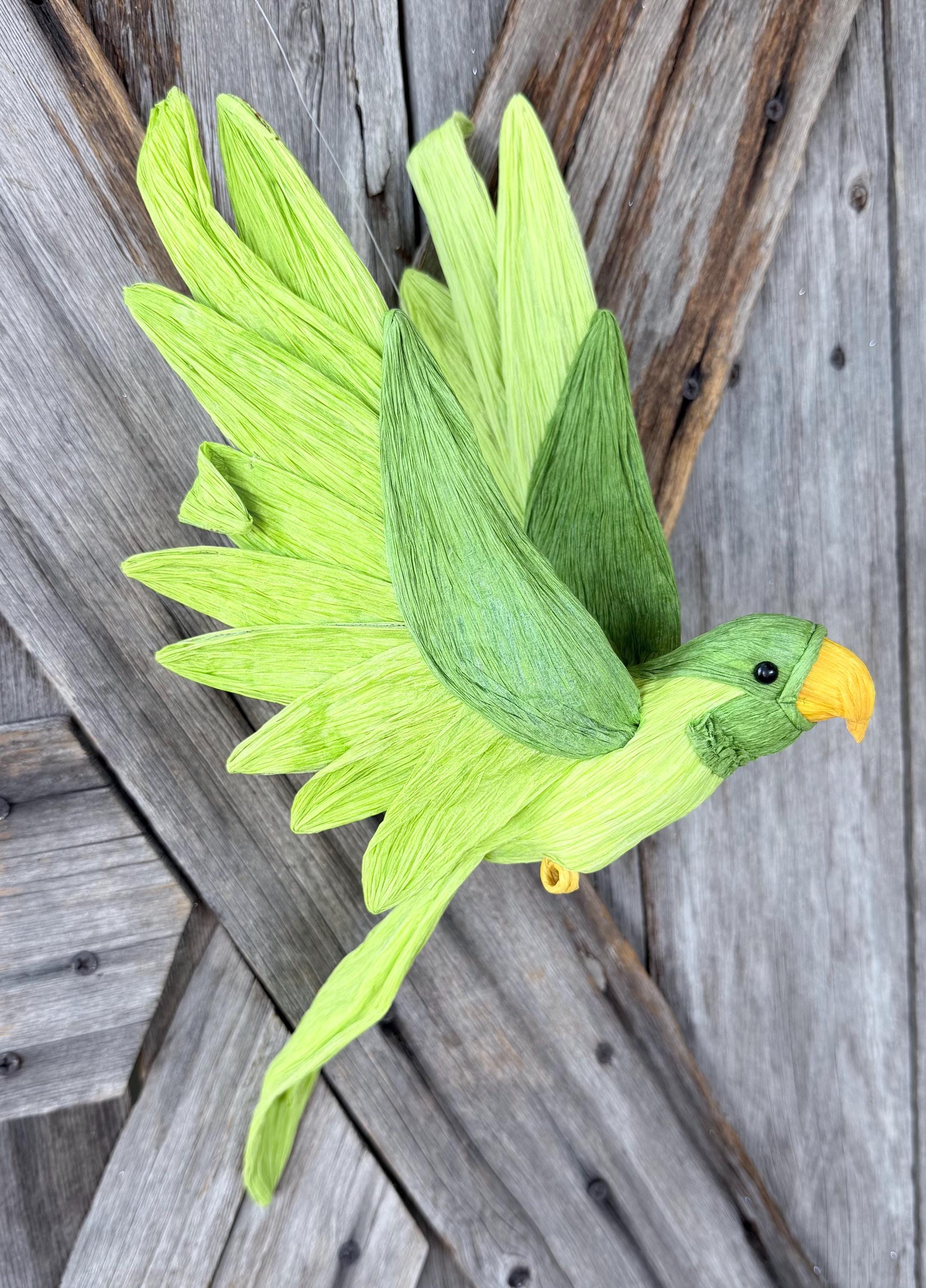 Green Partot, 12 Inches