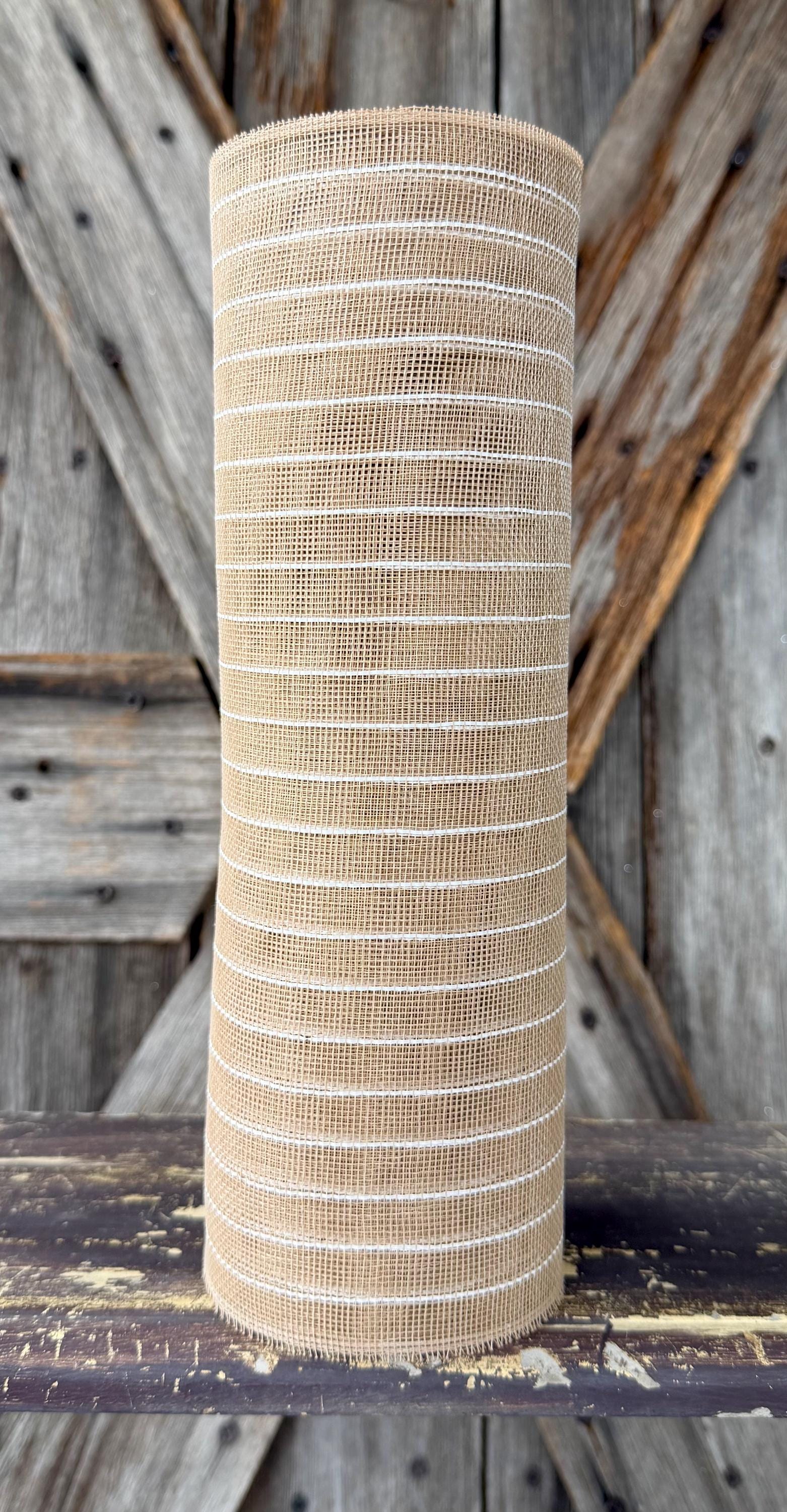 10 Yards, Fine Weave Natural Lined Mesh