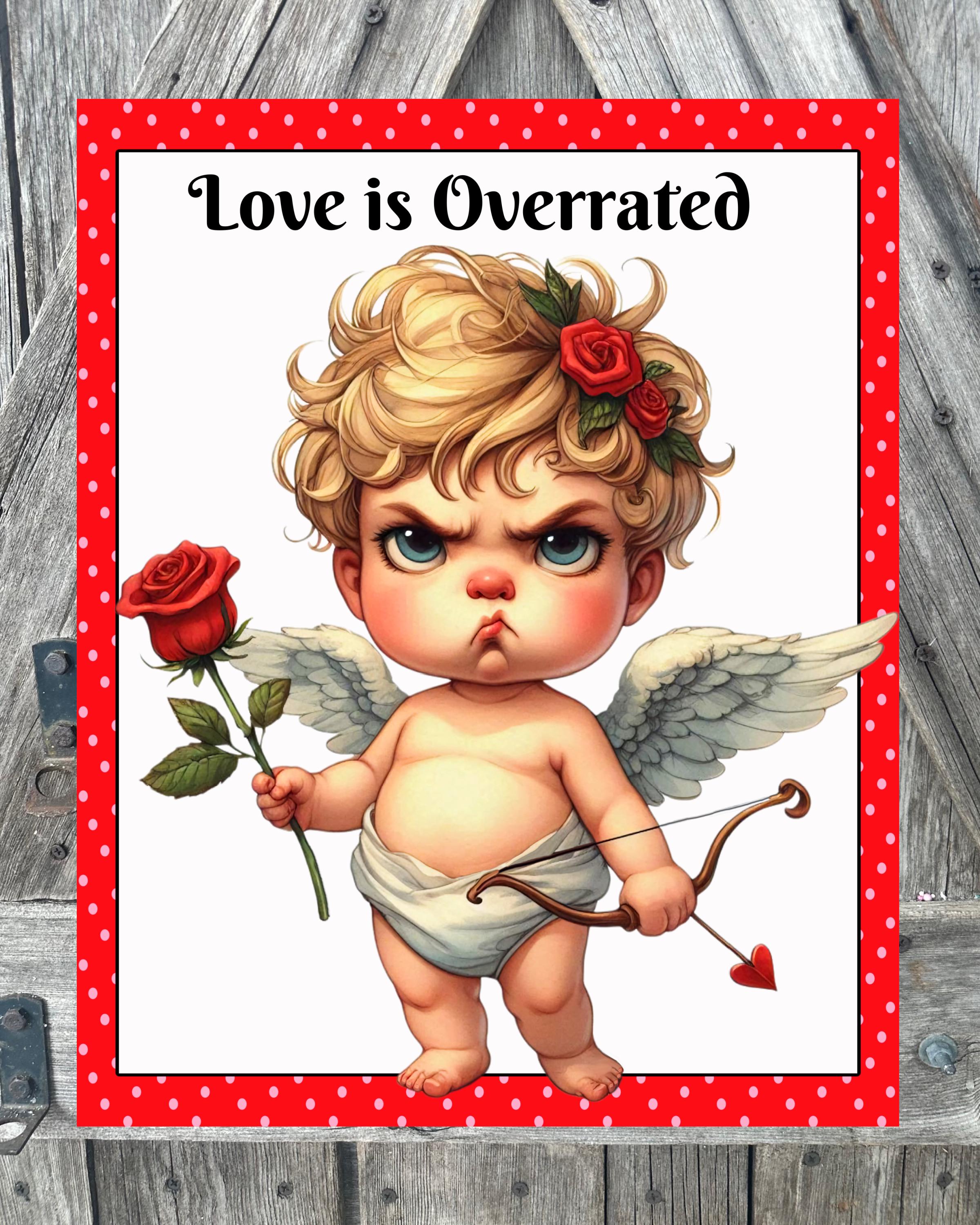 Love Is Overrated, Valentine Sign