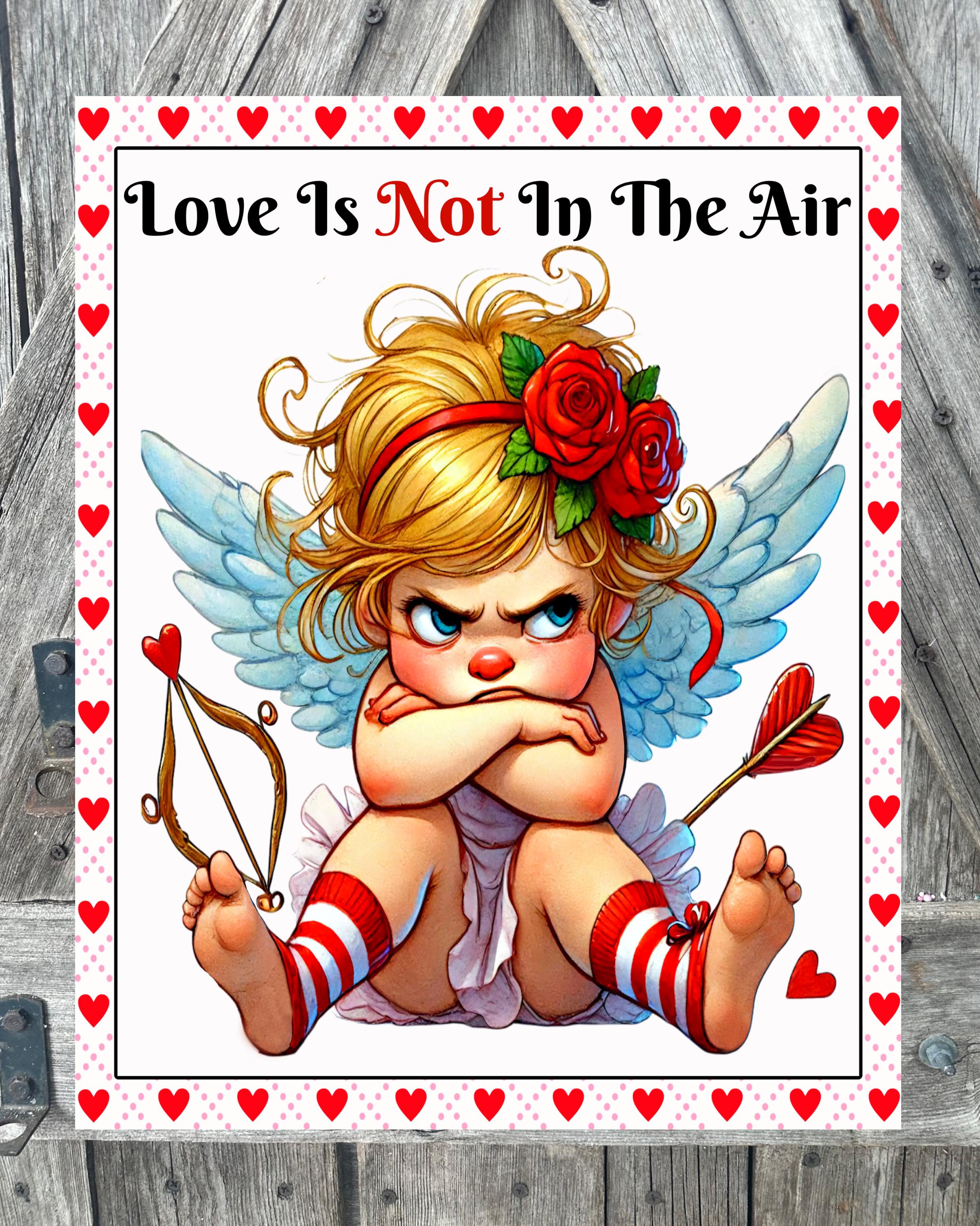 Love Is Not In The Air, Valentine Sign