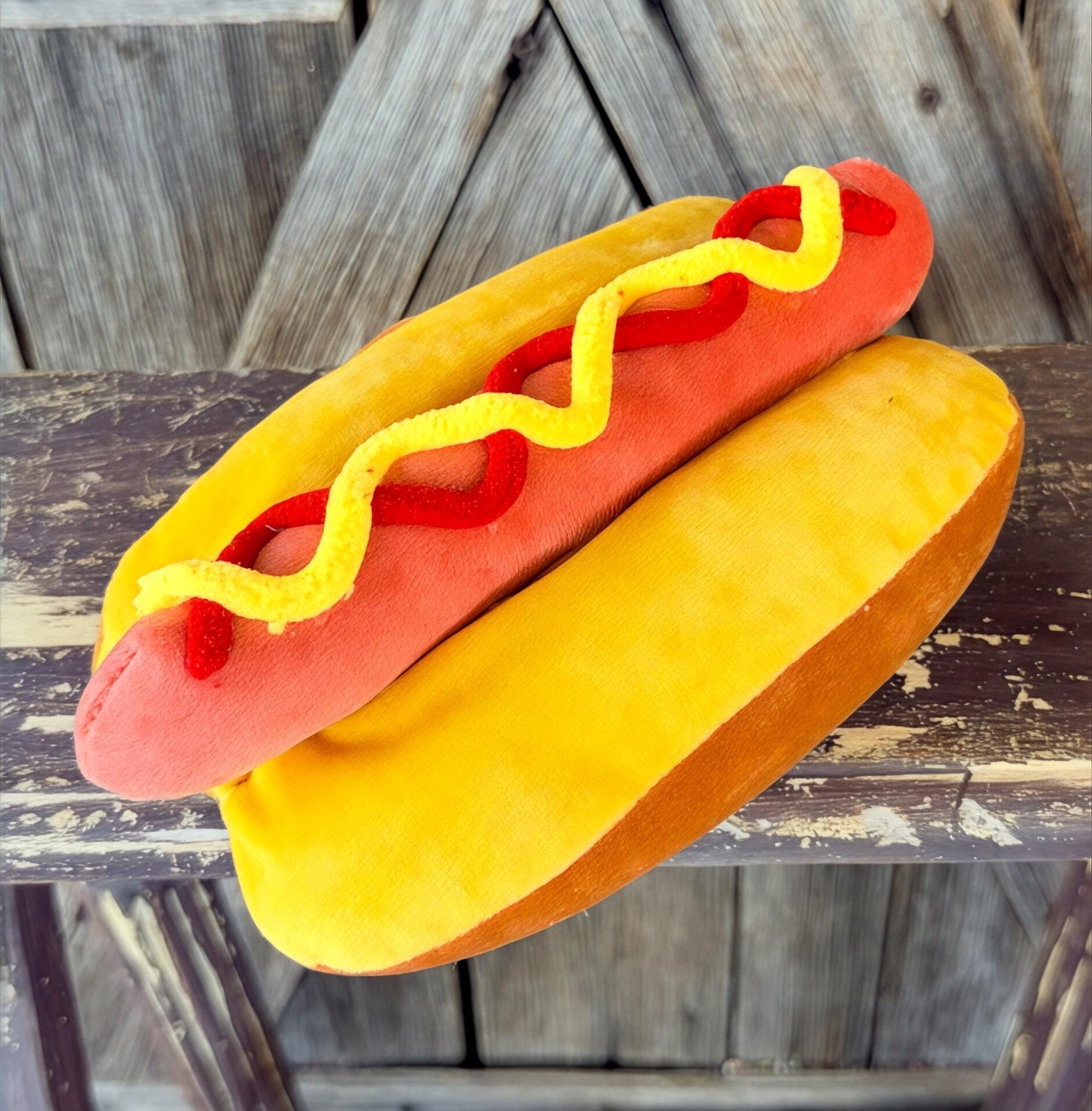 Hot Dog Plush, 8 Inches