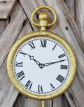 Large Gold Clock Pick