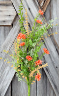 Coral Flower Filler Spray, Wreath Supply, Floral