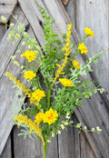 Yellow Flower Filler Spray, Wreath Supply, Floral