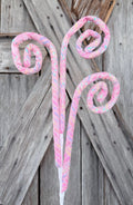 Pastel Pink Curly Spray