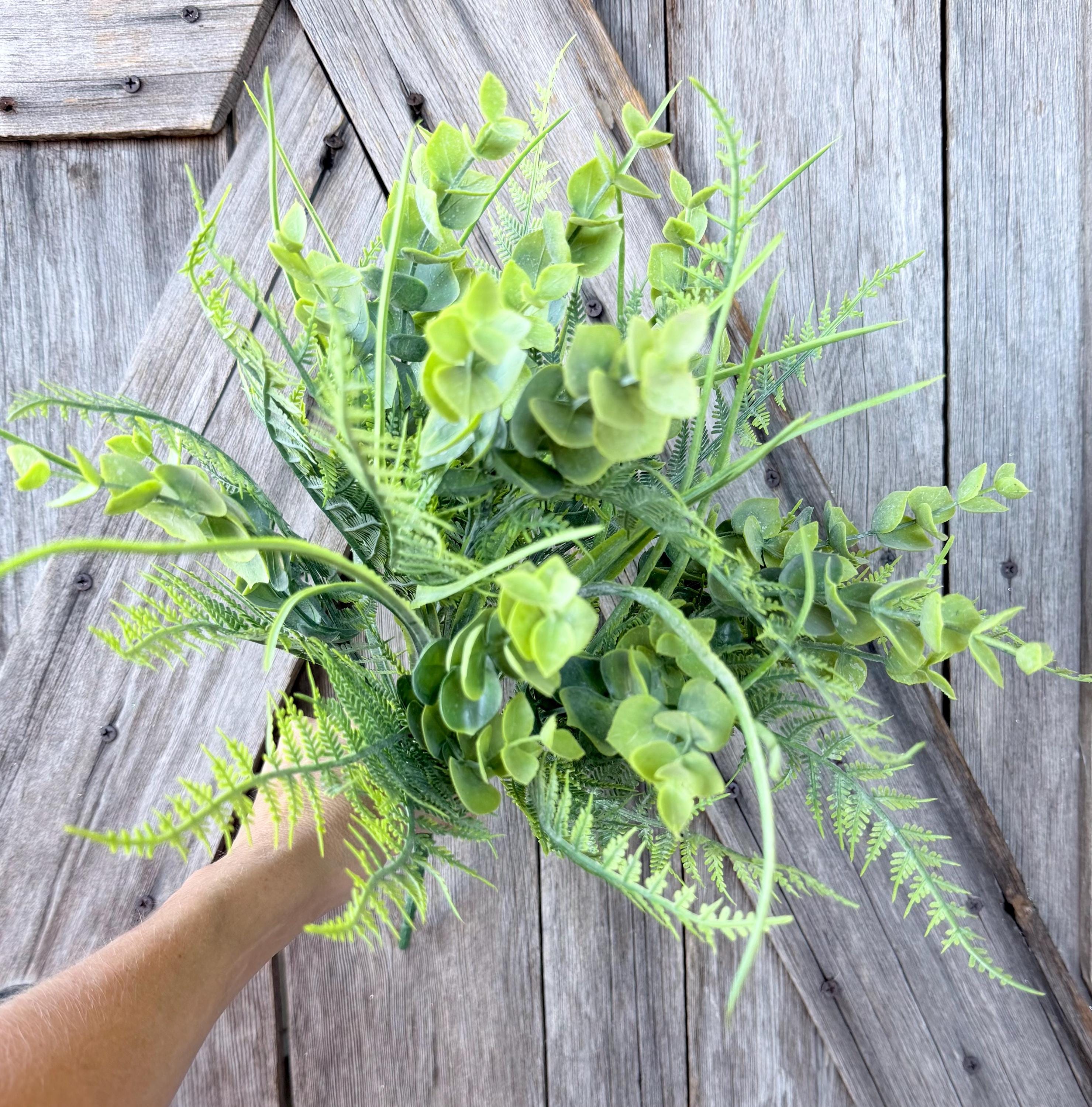 Mixed Leaves Bush, Wreath Supply, Floral